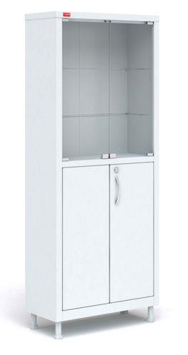 Металлический медицинский шкаф m2 175.80.40 c